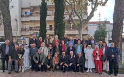 Reencuentro de antiguos alumnos orionistas en el Hogar Don Orione