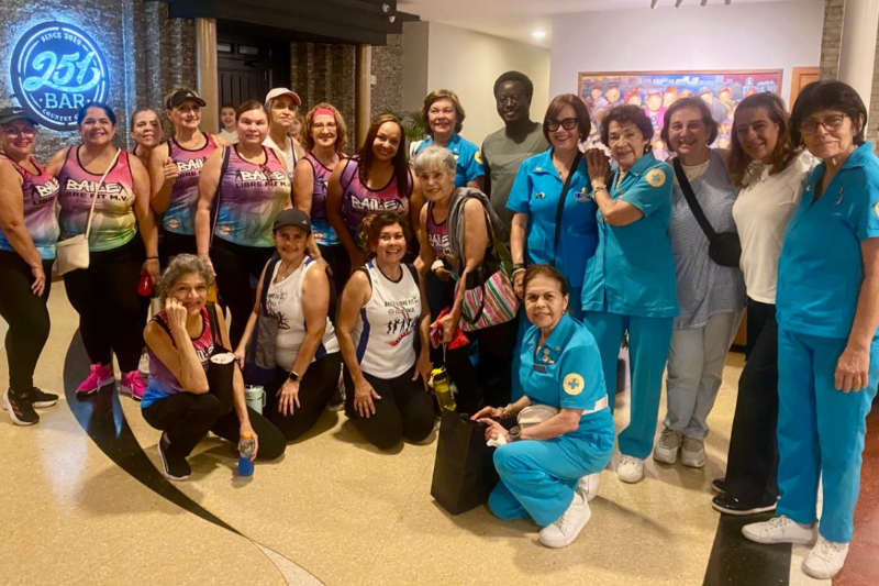 HONIM agradece a la AVH Barquisimeto la organización de “Baila con Propósito”, una bailoterapia solidaria celebrada en el Country Club a beneficio de la institución.